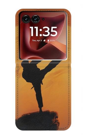Étui Motorola Razr 50 Ultra cuir pour le sport et bureau