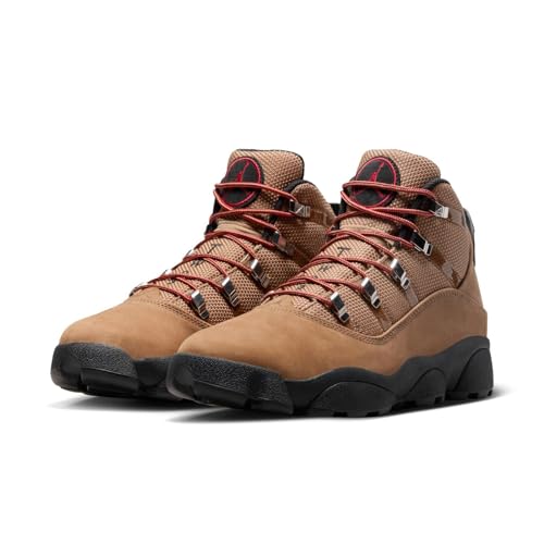NIKE Men's Jordan Winterized 6 Rings Rocky Tan/Black-Varsity Red (FV3826 202)3