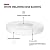 White Melamine Edge Banding Tape - 3/4 inch x 250 ft Easy Application Iron-On Edging for Cabinet Repairs, Furniture Restoration - Pre-Glued Flexible White Veneer