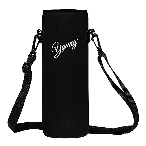 Young Flaschenhülle für Flasche - Neoprenhülle für Trinkflasche mit...