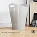 Umbra 082857-661 Garbino Small Trash/Waste Can – Polypropylene – Metallic White