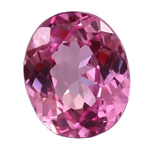 Saphir rose de Ceylan 12x10mm pour remplacer une pierre ou réussir un bijou fait main
