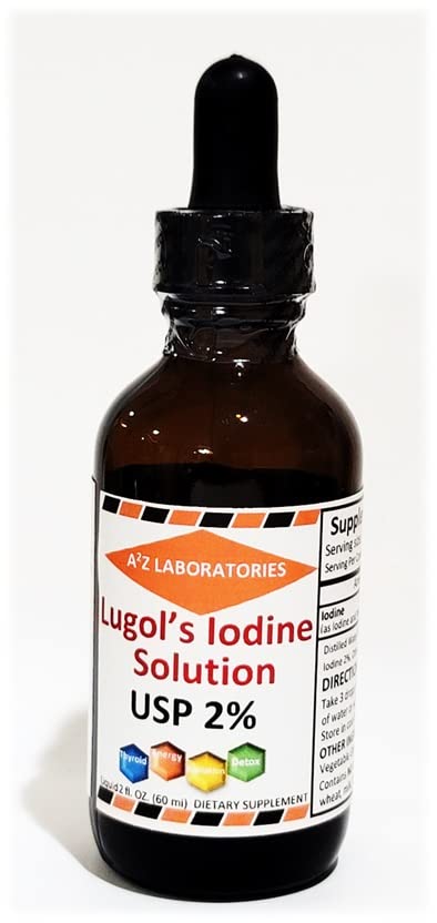 Amazon.com: A2Z Organic Lugol's Iodine and Potassium Iodide 2