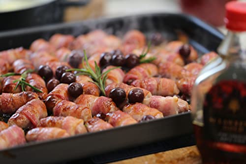 MasterClass Hard Anodised Aluminium Baking Tray, 42 x 31 cm Deep Tin with Teflon Non Stick Coating, Black - Image 5