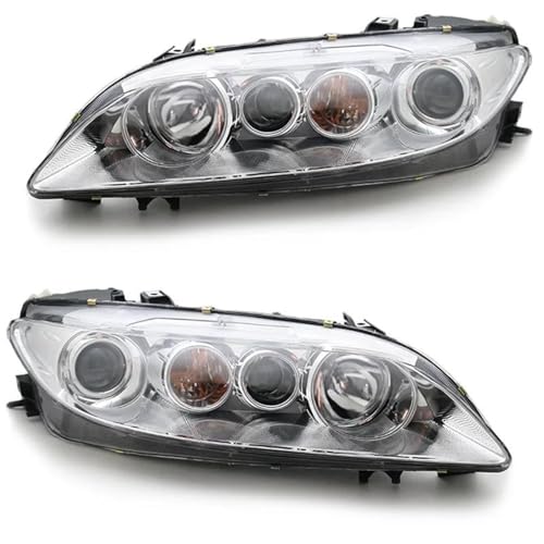 Phares pour Mazda 6 ternis ? Solution avec ces 2 lentilles pour phares avants blanches neuves