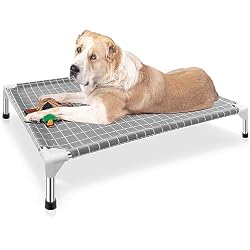 Tensorsine Elevated Dog Bed Pet Cot - Dog Cots Beds for Large Dogs | Detachable Raised Cat Dog Pet Bed for Large Dogs