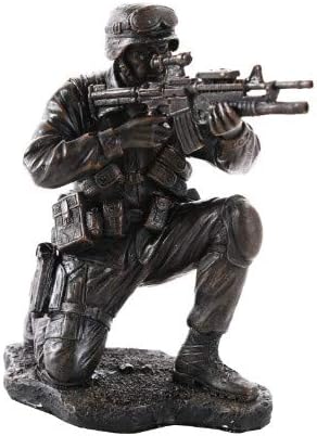 Pacific Giftware Figura coleccionable de héroes militares del mejor soldado valiente de Estados Unidos