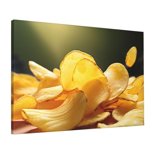 Impression sur toile de pommes de terre HD art mural salon
