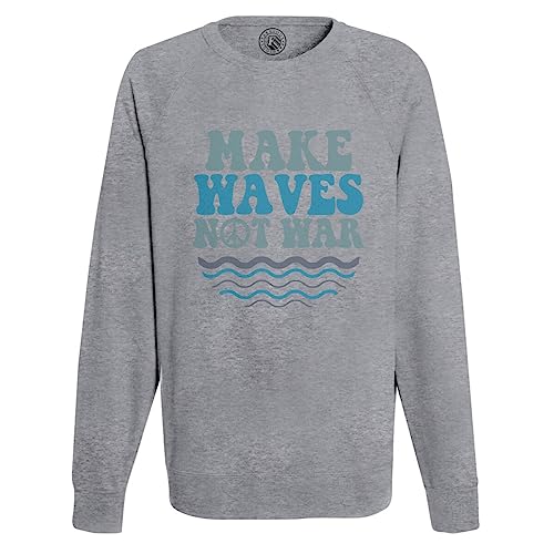 Sweat Shirt Homme Surf Peace Love pour partager un message de paix et de liberté