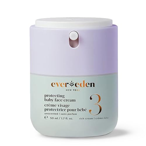 Image of Evereden Rich Baby Face Cream No.3, For Ultra-Dry Skin & Cold Climates | Developed with Harvard & Stanford Dermatologists, Fragrance-Free, Non-Greasy & Moisturizing Baby Cream, 1.7 oz.