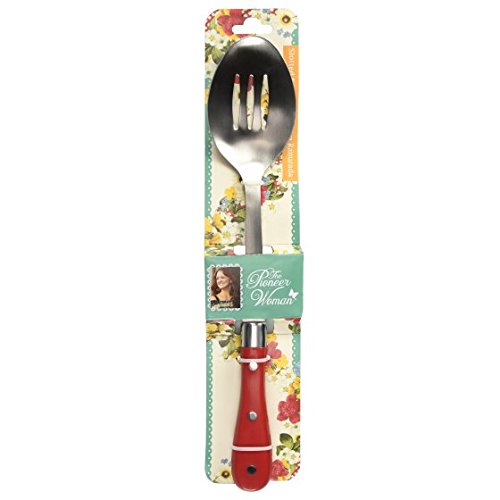 The Pioneer Woman Frontier Collection Red Slotted Spoon
