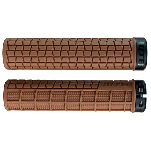 WTB Trace Bike Grips (Set of 2) Single Clamp - Cushioned Comfort & Anti-Slip - Trail & Rough Terrain (Tan)