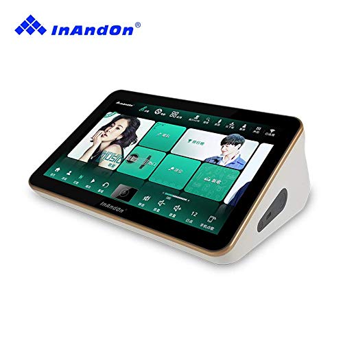 InAndOn V5 Smart Karaoke Player [6T ],Capacitive Touch Screen， Desktop Type, Easy to
