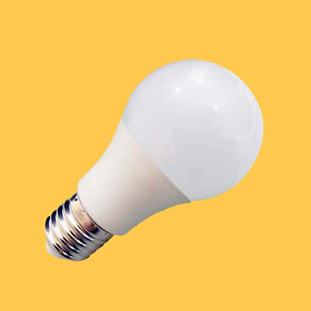 LED-Leuchtmittel Kugelform E27 10 W Warmweiß Packung 12 TODO HOGAR