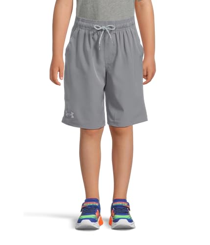 Image of Under Armour Boys' 4-way Stretch Pull-on Tech Shorts, Moisture Wicking, Side Hand Pockets, Outdoor Collection