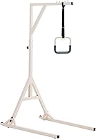 Vista 16 de VEVOR Barra de Trapecio para Movilidad en Cama, Barra de Trapecio de Acero Resistente de Pie Libre Capacidad de Peso 113 KG, Barra de Asistencia