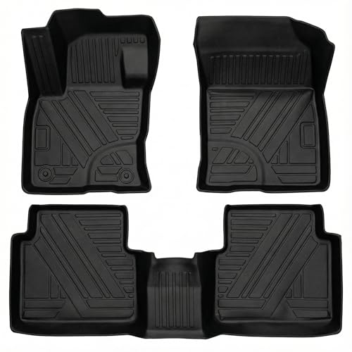 Aiqiying Floor Mats Compatible with Ford Escape 2020-2025 ModelsAll Weather Carpet Liners Waterproof Durable Custom-Fit Front Rear Rows Full Set Protection TPE Accessories