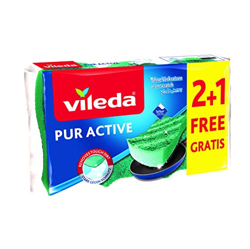 Preisvergleich Produktbild Vileda ondattiva Schleifpad Küche 3 Stück [Pack 4]