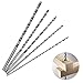 AOBETAK Punte Elicoidali Extra Lunghe da 150mm, 5 Pezzi Set di Punte per Trapano con Gambo Dritto HSS Utensile da Taglio per Legno, Plastica e Alluminio (Diametro 2/3/3,5/4/5 mm)