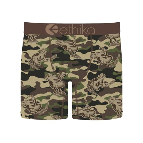 Ethika Mens MID Boxer Brief | E - Star