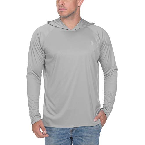 Fishing Shirts for Men Long Sleeve - Sun Protection SPF 50+ UV Tshirt Hoodies4