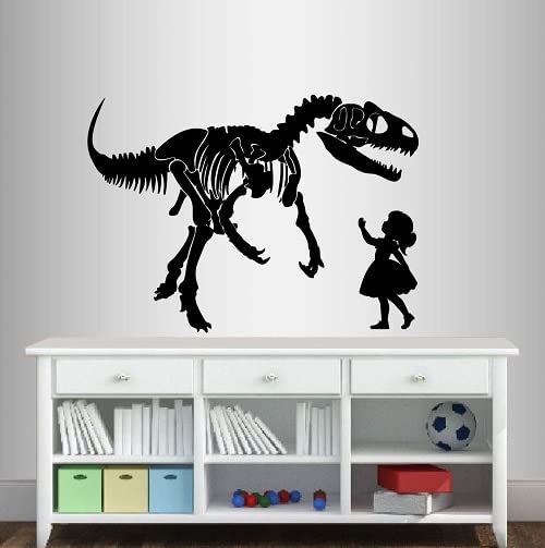 Vinilo Decorativo Infantil Dinosaurio T-Rex Diseño Único