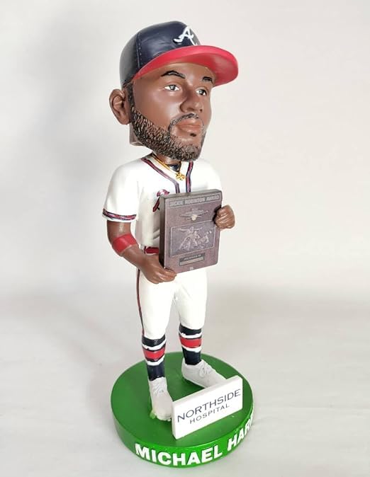 球場配布　マイケル・ハリス　II世　Braves マイナー　ボブルヘッド Amazon.co.jp: マイケルハリス2世／”新人王” ボブルヘッドバブルヘッド
