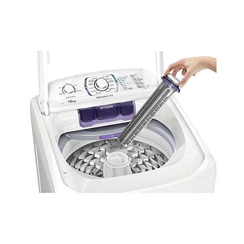 Lavadora Electrolux LPR16 Branca com Dispenser Autolimpante e Ciclo Silencioso - 110V
