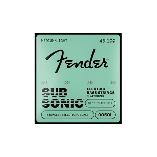 Fender 9050 Bass Strings, Stainless Steel...