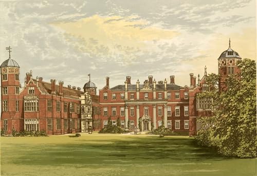 Tableau Cobham Hall Alexander Lydon poster vintage déco salon 60x90cm