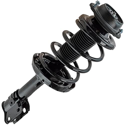 Image of TRQ Front Strut and Spring Assembly Set 2 Piece | For 2006-2008 Subaru Forester