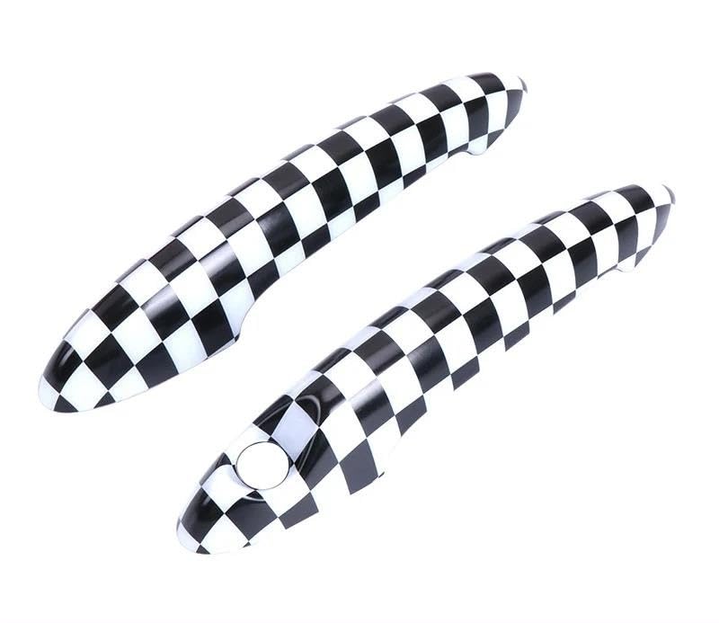 Zamiennik klamki do drzwi MINI do Cooper S R55 R56 R60 R61 akcesoria dekoracyjne naklejki samochodowe 2 szt. Osłona ochronna na klamkę drzwi samochodu osłona ochronna na klamkę drzwi samochodu (kolor