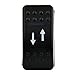 U.S. Solid 4 Pin Marine Grade ON-Off-ON/Open-Close/in-Out Momentary Rocker Switch with Blue LED Light and Etched Arrow Symbols DC 12V/20A, 24V/10A