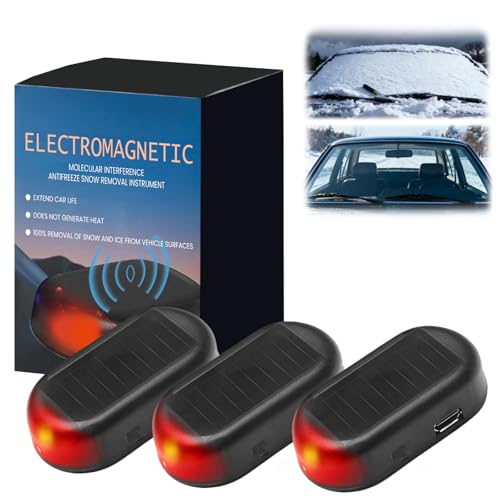 Déneigeur de voiture Callmynm pack de 3 grattoirs à glace essentiels pour l'hiver