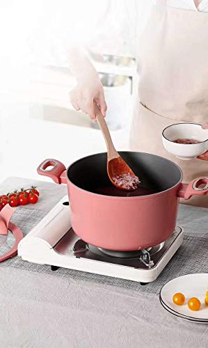 Haufson rosa Suppentopf 26 cm | Kasserolle | funktioniert mit allen großen Kochfeldern | PFOA-frei | professionelles Küchengeschirr für Ihr Zuhause Cover