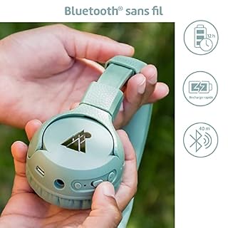 POGS Casque Audio Enfants Bluetooth | The Gecko | Casque Solide et Pliable pour Enfants avec Volume limité à 85 DB… - Les Beatles, Paul McCartney, John Lennon, RIngo Starr, George Harrison POGS Casque Audio Enfants Bluetooth | The Gecko | Casque Solide et Pliable pour Enfants avec Volume limité à 85 DB… – Image 4