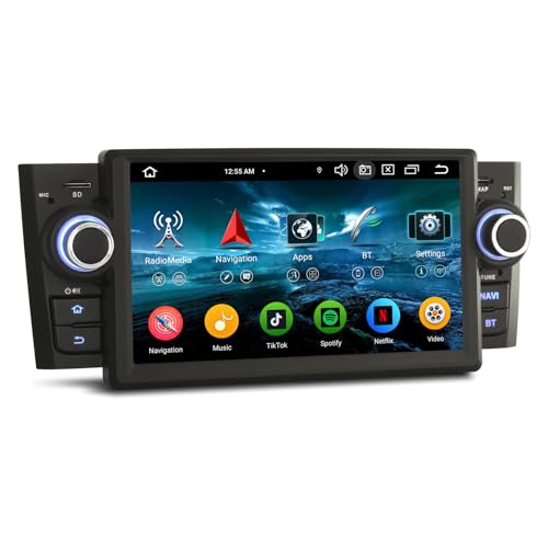 【GPS Navigatore & WiFi/4G】Questa autoradio ha già installato un software di navigazione offline, è possibile utilizzare anche altre app di navigazione online dopo la connessione alla rete. WiFi dual-band integrato per Internet, per una navigazione più fluida e veloce; modulo 4G integrato per Internet, incluso il cavo di connessione allo slot della scheda SIM 4G, è sufficiente inserire una scheda Micro SIM per accedere alla rete.