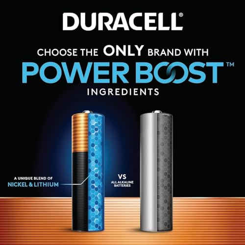 Image of DURACELL Coppertop AAA Batteries with Power Boost Ingredients, Triple A Batteries and Long-Lasting Power, Alkaline AAA Battery for Household and Office Devices