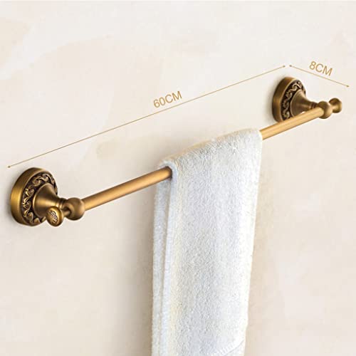 Toallero de 60 cm doble para baños modernos de inspiración clásica 5
