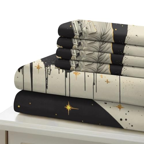 Housse de couette astronaute microfibre facile à laver avec fermeture éclair pour lit ado - 6