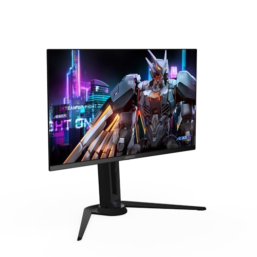 AORUS Monitor da gioco FO27Q2 OLED QHD da 27" - 2560 x 1440, 240Hz, 0,03ms, KVM, 250 cd/m², FreeSync Premium Pro, DisplayHDR True Black 400, HDMI 2.1 - Monitor - Immagine 2