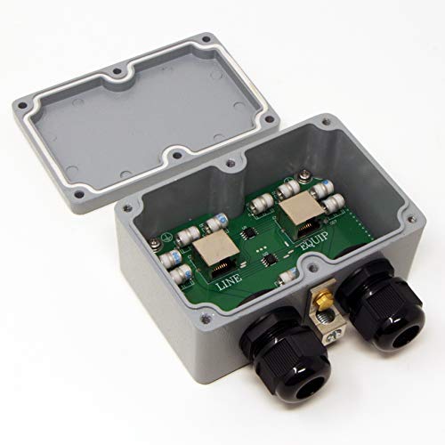 Buy Waterproof Surge Protector PoE+ Gigabit GDT Gas