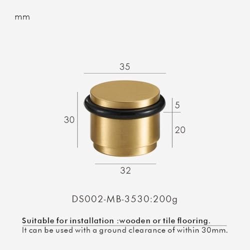Structure robuste en laiton DS002 MB 3530 pour espaces sanitaires - 3