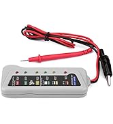 Milltrip Battery Tester, 2-14.8V Car Van Auto Battery Checker Storage/Maintenance Charger System ...