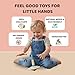TurtleBee Party Favor-Wooden Spinning Tops- 3 Pack | Educational Kindergarten Toys, Basket Stuffers, Easter Eggs Hunt Prize, Kids Goodie Bag Fillers, Party Favor | Eco-Friendly 100% Child Safe