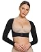 Leonisa Seamless Slimming Upper Arm Sleeves Shirt Shaper Compression Vest with Posture Corrector