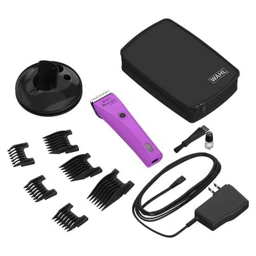 Wahl Professional Animal Bravura Pet, Dog, Cat, And Horse Corded/Cordless Clipper Kit, Berry (#41870-0419) #TOP1