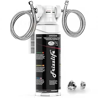 Frizzlife Under Sink Water Filter System - NSF/ANSI 53 & 42 Certified, High Capacity, Reduces Lead, Chlorine, Taste & Odor