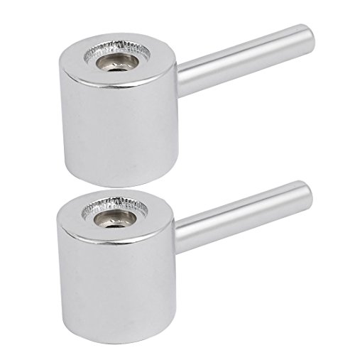 Aexit 2{70mmx28mmx28mm֌N[bLVOo[nhwlW(2pcs 70mmx28mmx28mm Robinet Alliage de Zinc Plaqu? alloy Poign?e ? Levier Uniq