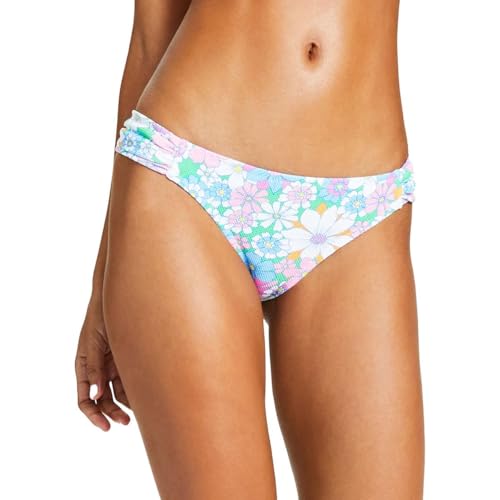 Bas de bain hipster texturé Jessica Simpson, culotte séparée galbante pour femme